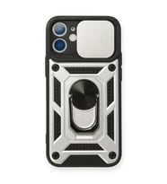 İphone 11 Pars Lens Yüzüklü - Gümüş