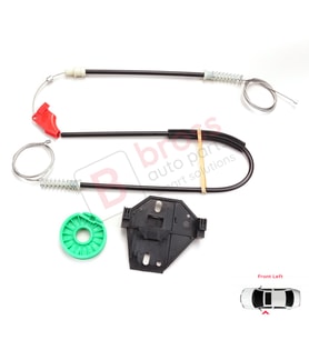 VW Transporter T4 Eurovan Caravelle 1990-2003 7D0959801 İçin Elektrikli Ön Sol Cam Kriko Tamir Seti