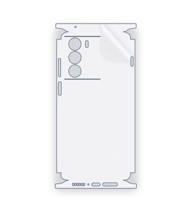 SChitec MOTOROLA Edge S30 Uyumlu Fullbody Arka Kaplama Hidrojel Koruyucu Film