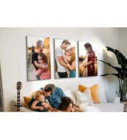 Premium Kişiye Özel 2 Adet Metal Poster Tablo Full Hd Kalite Baskı 20x30 cm