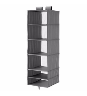 Dolap İçi Bölmeli Düzenleyici IKEA Ölçü 35x45x125 cm Gri Renk MeridyenDukkan Bölmeli Düzenleyici