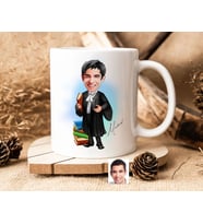 Bk Gift Kişiye Özel Erkek Avukat Karikatürlü Beyaz Kupa Bardak-1, Sevgiliye Hediye, Arkadaşa Hediye