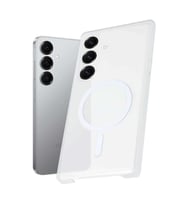 Galaxy S25 Plus Kılıf PC Zara Magsafe Şeffaf Kılıf - Şeffaf