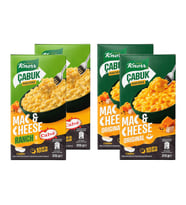 Knorr Mac Cheese Cabuk Makarna 212 gr Original ve Ranch 4 lü Set
