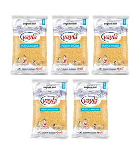 Yayla Pilavlık Bulgur 1 kg 5 li