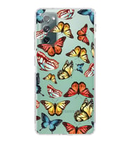 PrintiFy Samsung Galaxy S20 FE ile Uyumlu Water Color 2  Kamera Korumalı Şeffaf  Kılıf