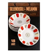 Melamin Çay Tabağı Adet Geleneksel Türk Çay Bardağı Altlığı 721659