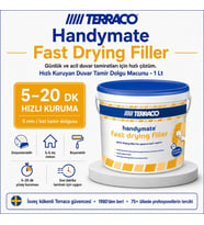 Terraco Handymate Hızlı Kuruyan Duvar Tamir Dolgu Macunu - 1 Lt