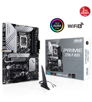 ASUS PRIME Z790-P WIFI Z790 DDR5 (Vga Yok) GLan 2.5G ATX HD DP US3 M2 WIFI BT RGB 1700p Anakart (Siyah - Beyaz)