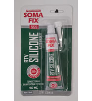 SOMAFİX RTV YÜKSEK ISI SİLİKONU SIVI CONTA 50 ML (SİYAH) S59