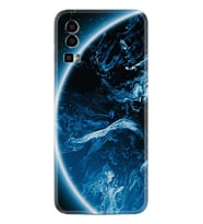 General Mobile Gm 23 Kılıf Silikon Desen Özel Seri Blue Planet 1610