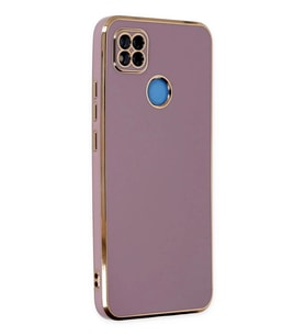 Durukar® Redmi 9C Kılıf Volet Silikon - Mor