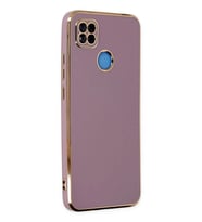 Durukar® Redmi 9C Kılıf Volet Silikon - Mor