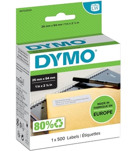 Dymo S0722520 Lw İade Adres Etiketi, (25X54 Mm) 500 Etiket/Paket