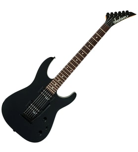 Jackson 2910121503 JS Dinky JS11 Elektro Gitar (Gloss Black) Uygun Fiyatlı Başlangıç Gitarı Siyah Renk ve Tremolo Sistemi
