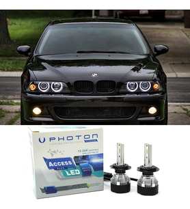 Bmw E39 Led Xenon Uzun Far Ampulü HB3 Access Yeni Seri Beyaz 1995-2000