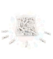Party Marty Ahşap Mandal 3,5Cm 100Lü Beyaz