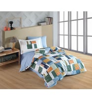 Hobby Tek Kişilik Poplin Nevresim Takımı Dream Oranj