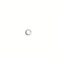 Beyaz Altın Erkek Top Küpe