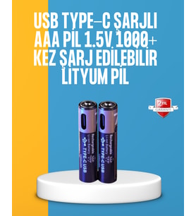 Lityum AAA Pil – Düşük Enerji Tüketen Cihazlar İçin Maksimum Dayanıklılık