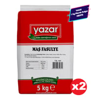 Yazar Maş Fasulye 5 Kg x 2 Paket