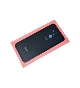 Huawei Uyumlu MATE 20 Lite Arka Pil Batarya Kapağı (Kamera Lensli CAM) SİYAH