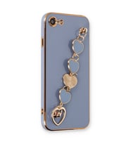 Iphone 7 Kılıf Esila Silikon - Gri