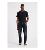 Erkek Antrasit Yırtık Detay Slim Jean Pantolon