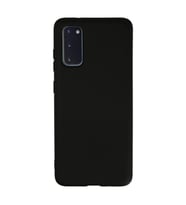 Samsung Galaxy S20 Kılıf Nano İçi Kadife Silikon - Siyah
