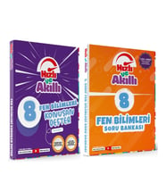 Tammat 8.Sınıf Fen Bilimleri Hızlı ve Akıllı Defter ile Soru Bankası Seti 2 Kitap