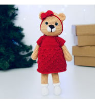 Yılbaşı Bebeği Organik Bebek Amigurumi