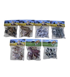 SH-P9901-07A 7 9İNC ASLAN-İNEK-ZÜRAFA-FİL-AT-ZEBRA(Belirtilen fiyat, tekli satış için adet fiyatıdı