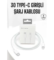 Iphone Uyumlu İOS Uyumlu Lightning Hızlı Şarj Tye C Lightning Şarj Kablosu