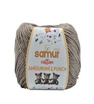 Amigurumi Pamuk Oyuncak Punch Panç Örgü Ipi Koyu Bej 50 gr-1