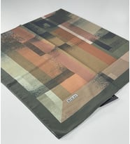 Miray Nevada Büyük Boy Organik Pamuk Eşarp - 120 x 120 - 06246 (Yeşil)