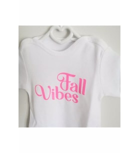 Fall Vibes Beyaz Zıbın Sonbahar Tasarımı