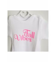 Fall Vibes Beyaz Zıbın Sonbahar Tasarımı