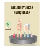 Mey İthalat® Dekoratif Labubu Peluş Figür Oyuncak Yeni Seri