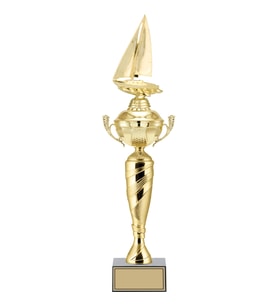 ODAK KUPA - Figürlü Kupalar - Yelken Figürlü Kupalar FG-076 B - 53 cm