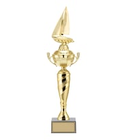 ODAK KUPA - Figürlü Kupalar - Yelken Figürlü Kupalar FG-076 B - 53 cm