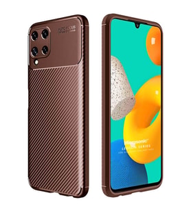 Microsonic Samsung Galaxy M32 4G Kılıf Legion Series Kahverengi