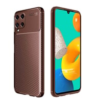 Microsonic Samsung Galaxy M32 4G Kılıf Legion Series Kahverengi