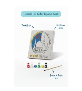 Ramazan Eğitici Boyama Seti Hoş Geldin Şehr-i Ramazan (Şövalesiz)