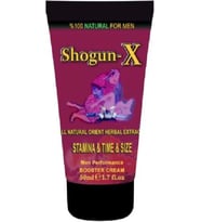Shogun-X Extra Cream Erkekliği Geci.Ktirici Ser.Tleştirici Büy.Ütücü 50Ml