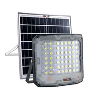 DLS 450W Güneş Enerjili Solar LED Projektör Harici Solar Panelli, 5 Metre Kablolu, 505-450 (Beyaz)