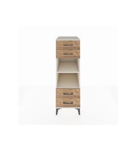 Kronos Dolap 2 Raflı 4 Çekmeceli 44x59x134 Aytaşı-Çam