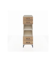 Kronos Dolap 2 Raflı 4 Çekmeceli 44x59x134 Aytaşı-Çam