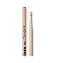 Vic Firth SSS Steve Smith İmza Bageti  Uzatılmış 5A - Oval Uç - Vintage
