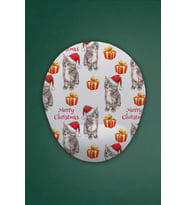 Yılbaşı Temalı Bilek Destekli Mouse Pad