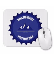 Cold Moutains Beer Mouse Pad
